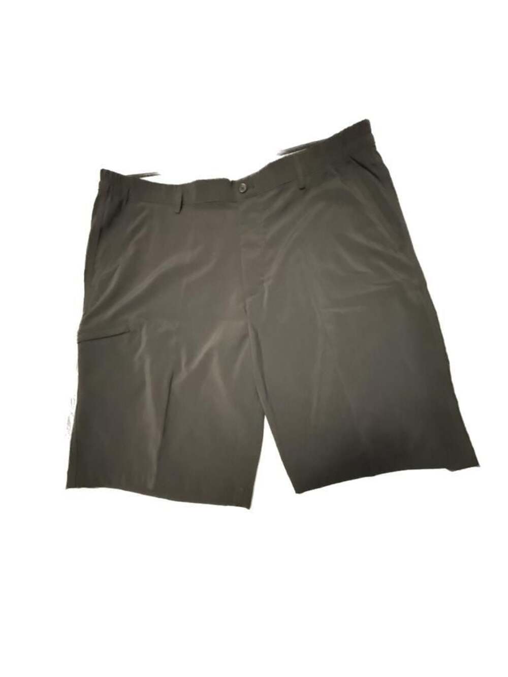 Greg Norman ML75 Microsuede Flat Front Golf Shorts Black Size 38